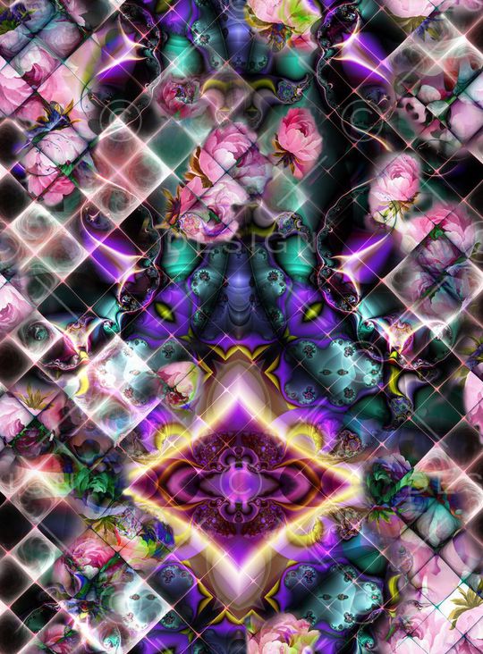 花朵印花华亿平台图片