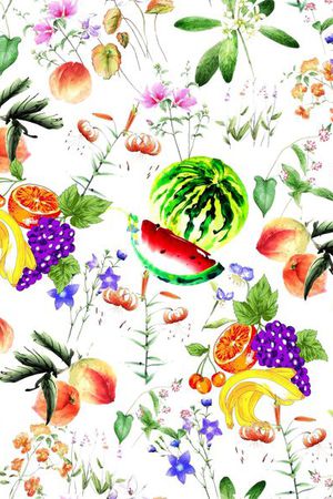 抽象印花华亿平台图片