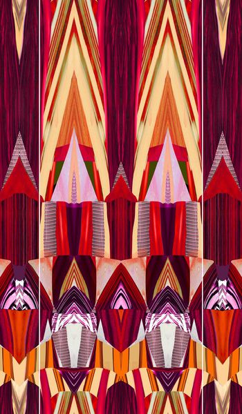 几何印花华亿平台图片