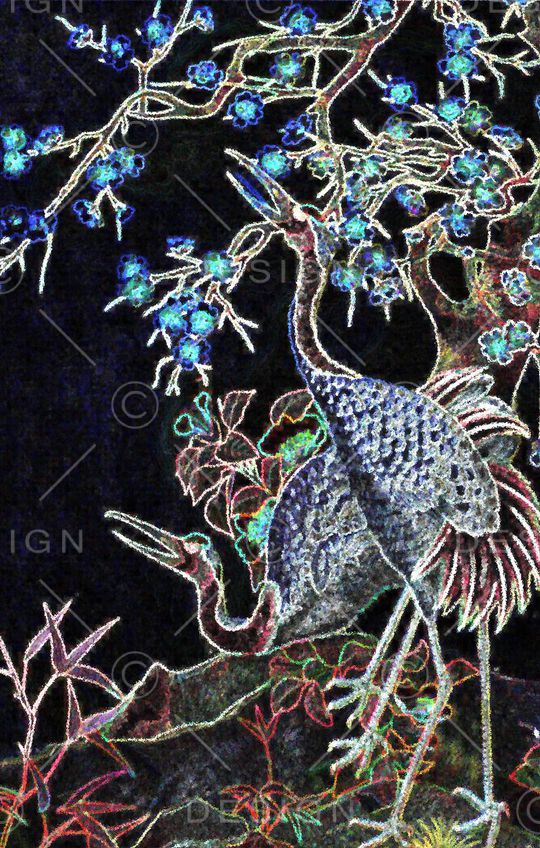 鹤印花华亿平台图片