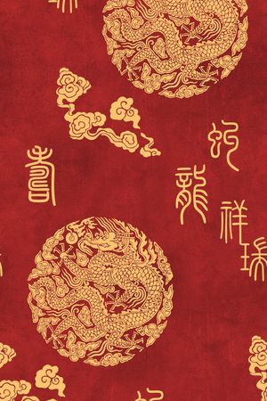 中国风印花华亿平台图片