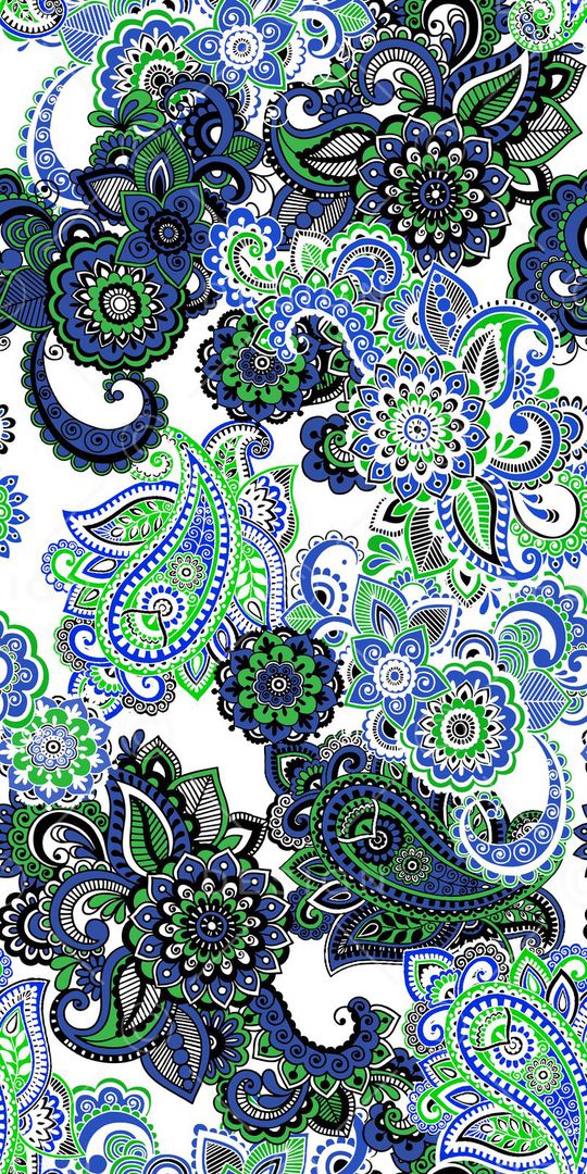 佩斯利印花华亿平台图片