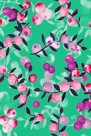 ♥红桃A〖花鸟天堂〗印花华亿平台图片