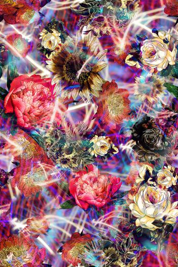 328950-多彩花卉炫彩底纹组合