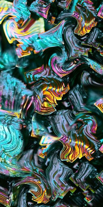 328961-矿石色彩炫丽瑰丽宝石金属质感 