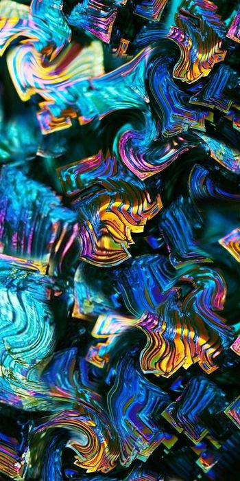 328964-矿石色彩炫丽瑰丽宝石金属质感