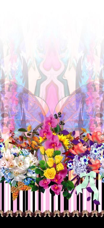 328970-定位花卉蝴蝶