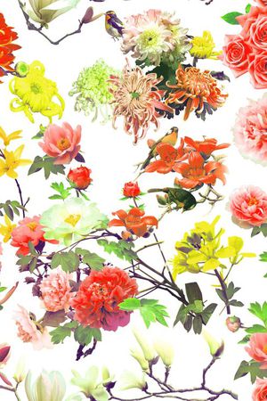 花卉-欧式花纹印花华亿平台图片