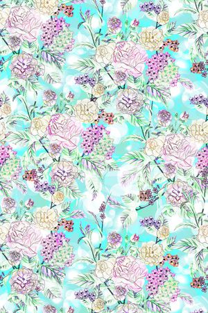 S-艺术花卉/Art印花华亿平台图片