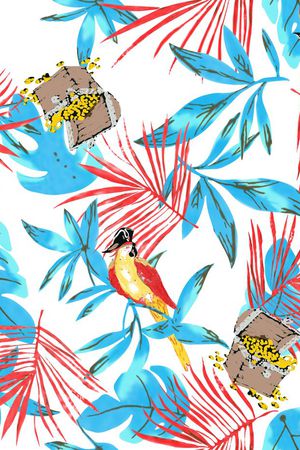 风景印花华亿平台图片