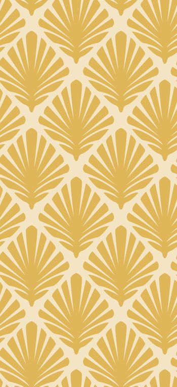 329157-现代简约风格金棕榈几何图形墙布壁纸