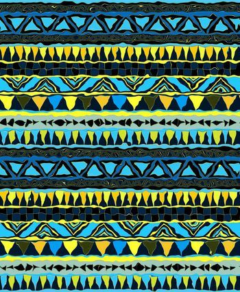 329193-民族浓情几何条纹图案