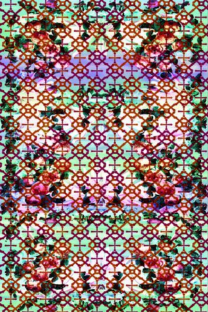 欧美创意、肌理、几何类印花华亿平台图片