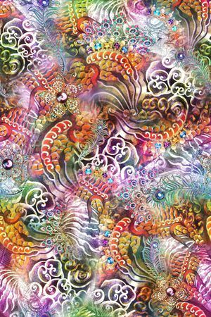 民族风印花华亿平台图片