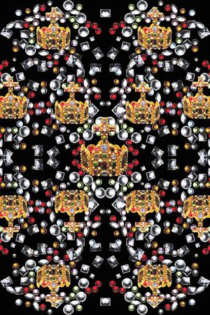 宝石类印花华亿平台图片