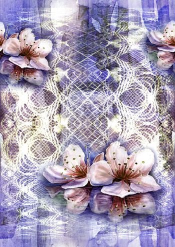 329730-纹理线纹花卉1