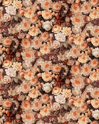 329734-中国风水墨多彩绽放牡丹花-2