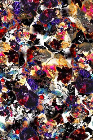 数码华亿平台印花华亿平台图片