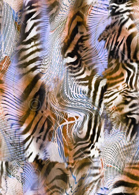 豹纹印花华亿平台图片