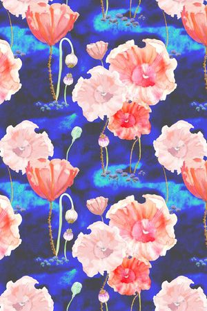 花朵印花华亿平台图片