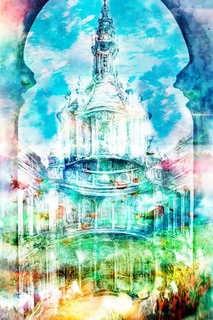 抽象艺术印花华亿平台图片