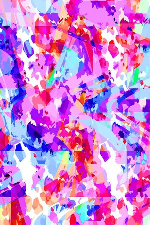 色块印花华亿平台图片