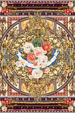 休闲印花华亿平台图片