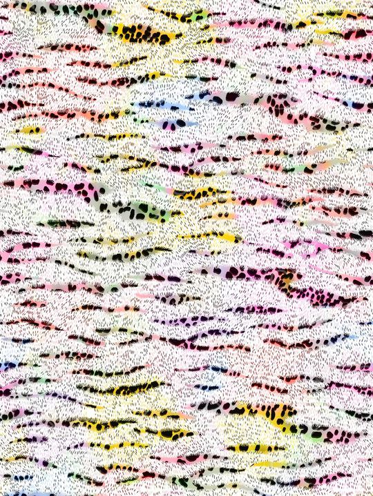 豹纹印花华亿平台图片