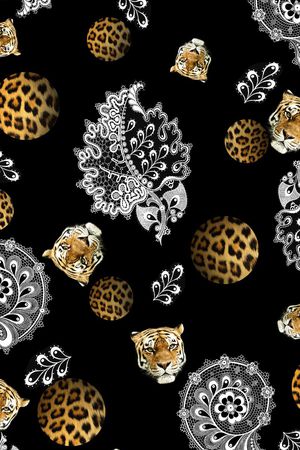 抽象印花华亿平台图片