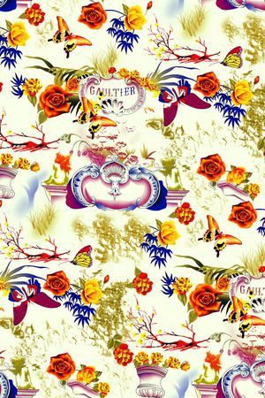 分色传统印花印花华亿平台图片