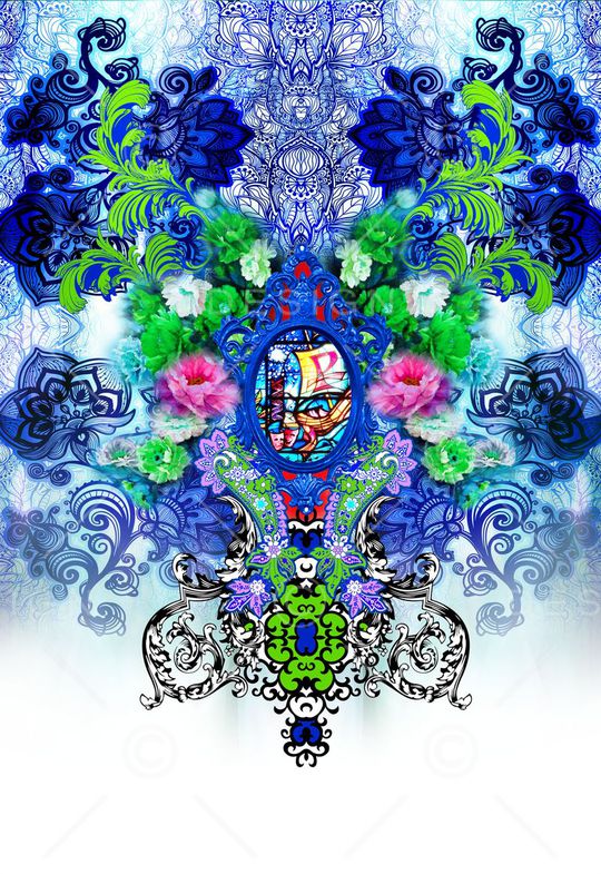 民族风印花华亿平台图片