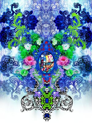 民族风印花华亿平台图片