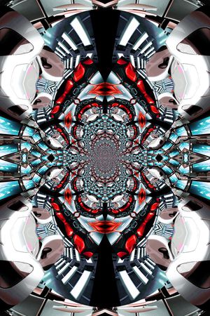 I-梦幻科技/science印花华亿平台图片