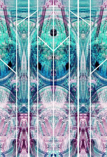 331428-对称定位欧式宫廷风线条组合印花