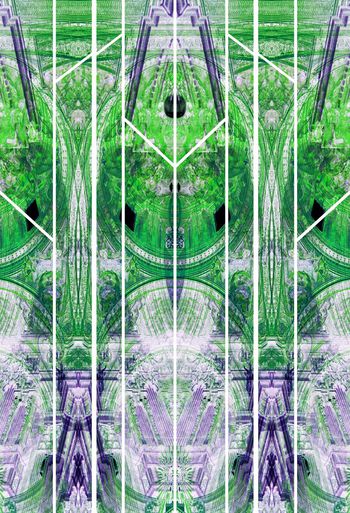 331429-对称定位欧式宫廷风线条组合印花