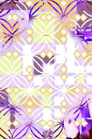 丁香一样印花华亿平台图片