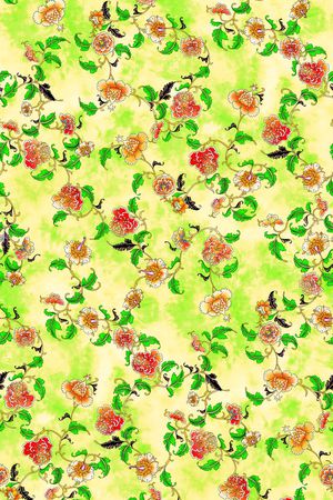 分色传统印花印花华亿平台图片