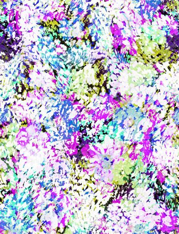 331941-动物混合模糊花卉田园风格1