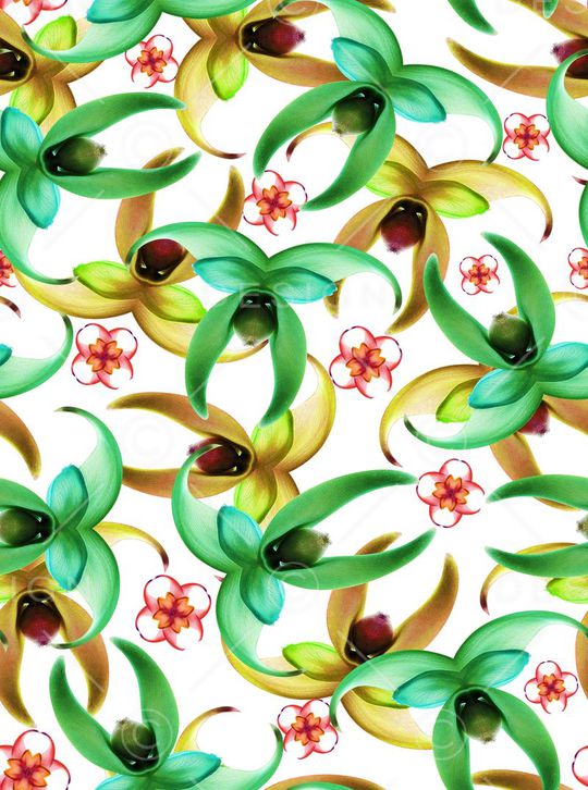 抽象印花华亿平台图片