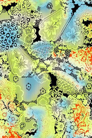 分色传统印花印花华亿平台图片