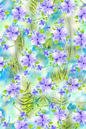 花卉-欧式花纹印花华亿平台图片