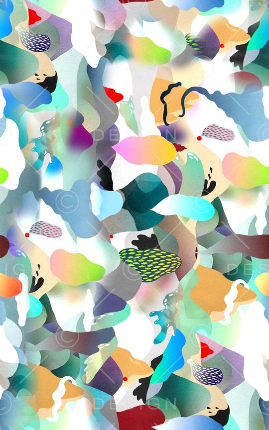 ♥红桃A〖艺术涂鸦〗印花华亿平台图片