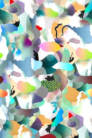 ♥红桃A〖艺术涂鸦〗印花华亿平台图片