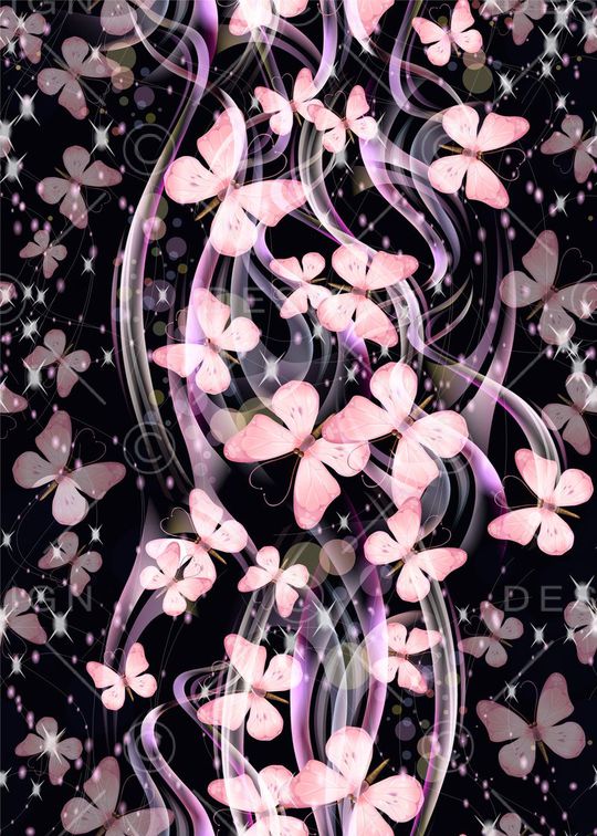 花鸟花卉印花华亿平台图片