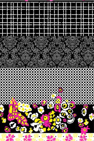 几何艺术印花华亿平台图片