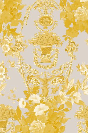 欧式宫廷风印花华亿平台图片