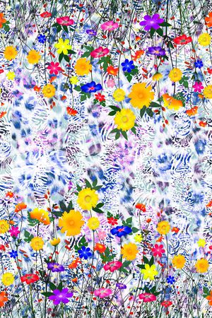 豹纹印花华亿平台图片