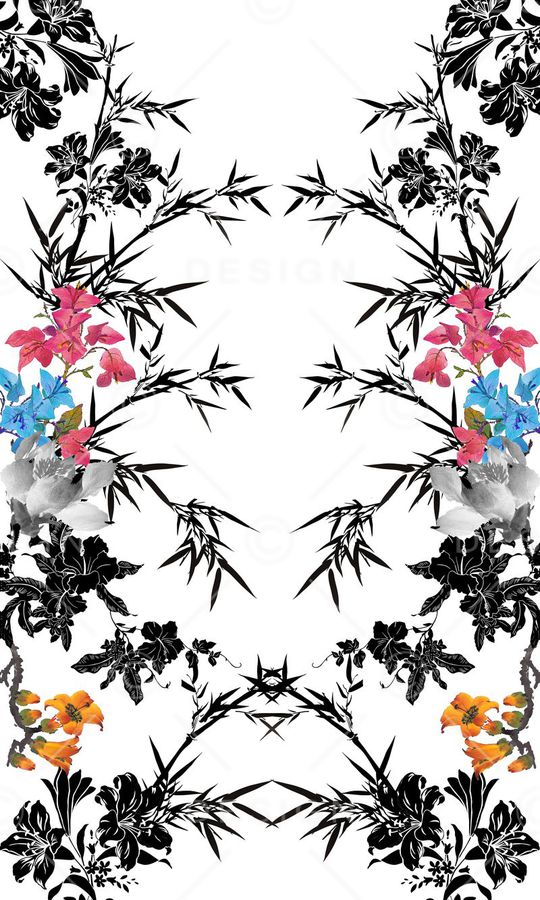 中国风印花华亿平台图片