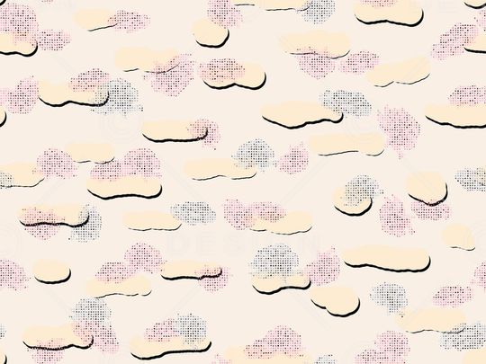 抽象印花华亿平台图片