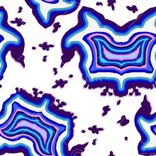 抽象印花华亿平台图片